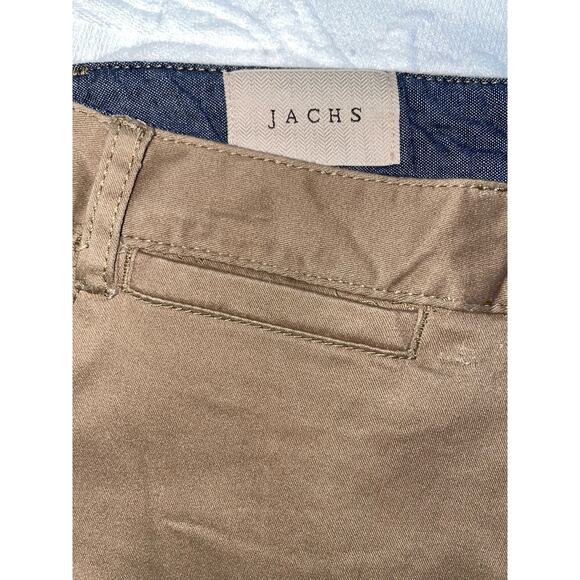 Jachs New York Khaki Shorts, Size 34, Flat front, Cotton Stretch - Picture 5 of 5